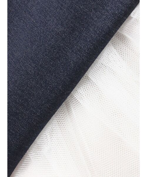 MERCURYDUO（マーキュリーデュオ）の「ジャケットドッキングワンピース（ワンピース・レディース・ライム/インディゴブルー/グレー・MEDIUM/SMALL）」の6枚目の写真