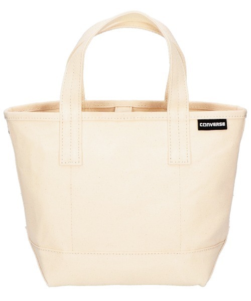CONVERSE(コンバース)の「【CONVERSE/コンバース】AS CANVAS TOTE BAG S /キャンバスバッグS(トートバッグ・レディース・オフホワイト/カーキ/ネイビー/ベージュ/グレー/ブラック・FREE)」の13枚目の写真