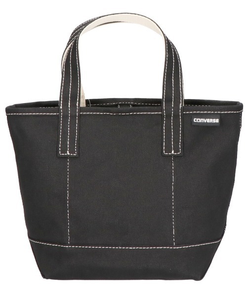 CONVERSE(コンバース)の「【CONVERSE/コンバース】AS CANVAS TOTE BAG S /キャンバスバッグS(トートバッグ・レディース・オフホワイト/カーキ/ネイビー/ベージュ/グレー/ブラック・FREE)」の16枚目の写真