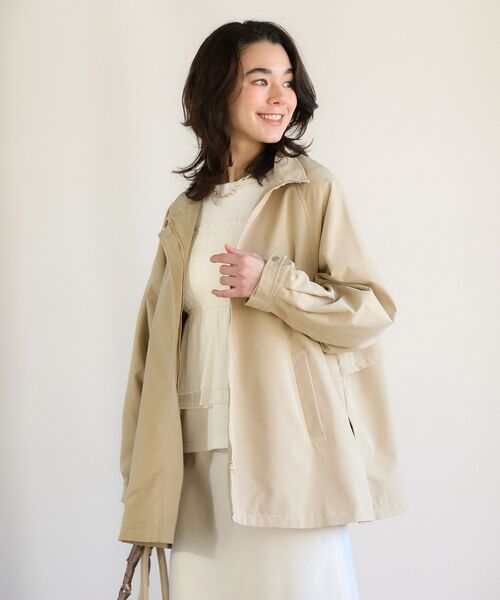 Green Parks(グリーンパークス)の「オーガンジービスチェドッキングプルオーバー(Tシャツ/カットソー・レディース・ブラック/グレー/ホワイト系その他2・FREE)」の15枚目の写真