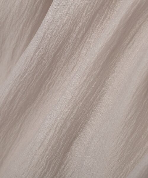 Green Parks(グリーンパークス)の「オーガンジービスチェドッキングプルオーバー(Tシャツ/カットソー・レディース・ブラック/グレー/ホワイト系その他2・FREE)」の8枚目の写真