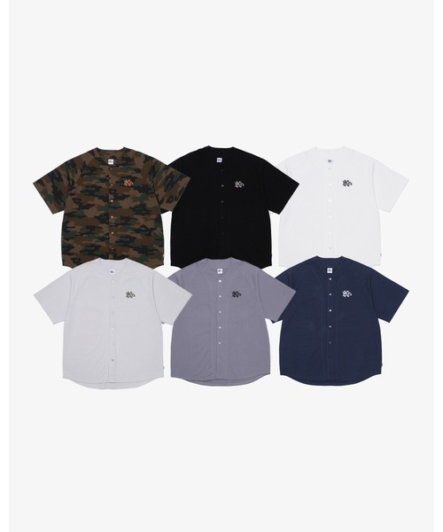 KEBOZ（ケボズ）の「EFG TENJIKU BASEBALL JERSEY（シャツ/ブラウス・メンズ・ネイビー/カモフラージュ/ホワイト/グレー/チャコールグレー/ブラック・S/M/L/XL/2XL）」の10枚目の写真