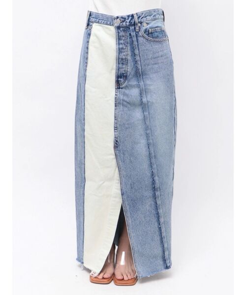 Ungrid(アングリッド)の「リメイクデザインデニムスカート(スカート・レディース・ブルー・MEDIUM/SMALL)」の18枚目の写真