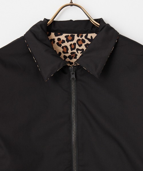 TAION（タイオン）の「[TAION/タイオン] ノンダウン リバーシブルベトジャン（その他アウター・レディース・レオパード/インディゴブルー・L/M）」の3枚目の写真