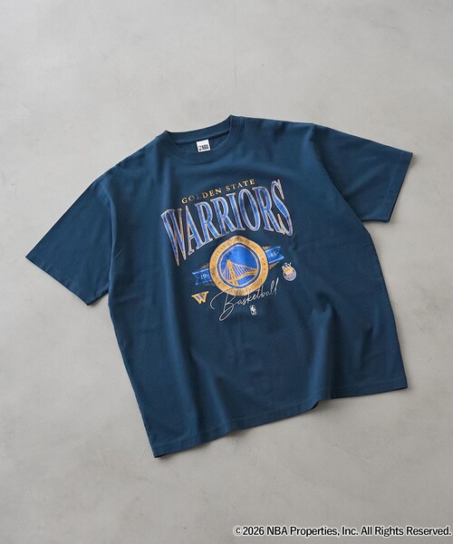 coen(コーエン)の「NBA別注ヴィンテージライクプリントTシャツ(Tシャツ/カットソー・メンズ・ネイビー/ホワイト/グレー/ブラック/ダークグリーン/パープル・S/XL/L/M)」の5枚目の写真