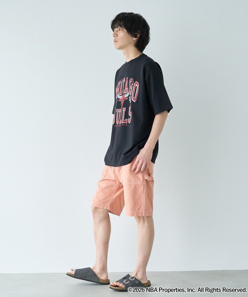 coen(コーエン)の「NBA別注ヴィンテージライクプリントTシャツ(Tシャツ/カットソー・メンズ・ネイビー/ホワイト/グレー/ブラック/ダークグリーン/パープル・S/XL/L/M)」の14枚目の写真