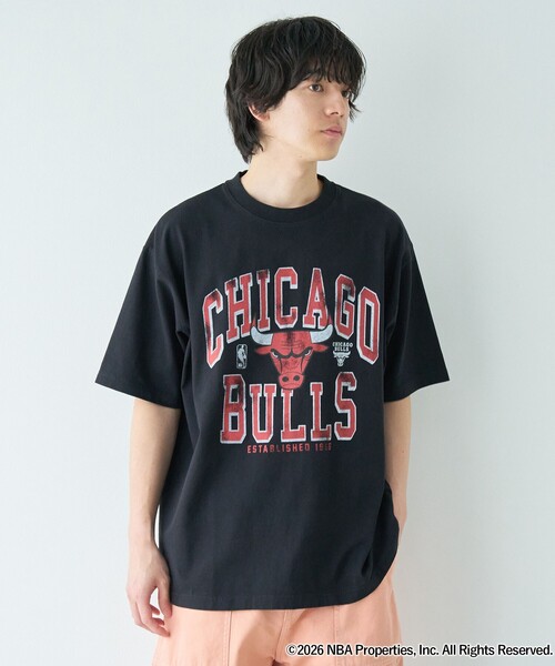 coen(コーエン)の「NBA別注ヴィンテージライクプリントTシャツ(Tシャツ/カットソー・メンズ・ネイビー/ホワイト/グレー/ブラック/ダークグリーン/パープル・S/XL/L/M)」の16枚目の写真