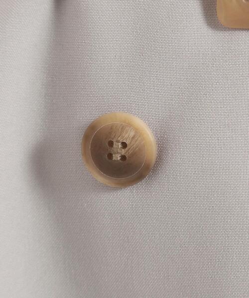 ITS'DEMO（イッツデモ）の「【手洗い可】トレンチ風ジャンスカ（ワンピース・レディース・グレー/ベージュ/チャコールグレー・00）」の7枚目の写真