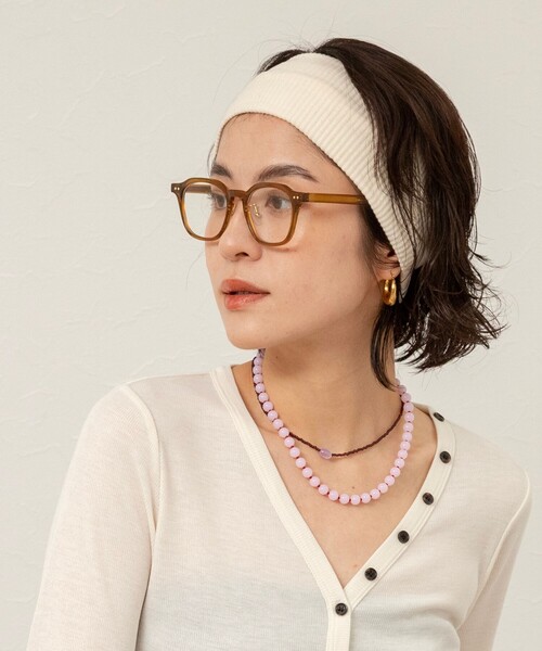 MAQWEL(マクウェル)の「【MAQWEL/マクウェル】【2カラーセット】リブヘアターバン(ヘアバンド・レディース・ブラック/ネイビー・FREE)」の2枚目の写真