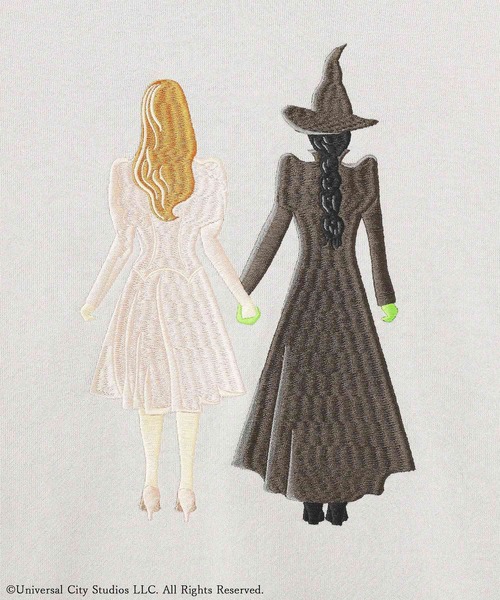 Green　Parks（グリーンパークス）の「WICKED アート刺繍スウェット（スウェット・レディース・ライトグレー・FREE）」の13枚目の写真