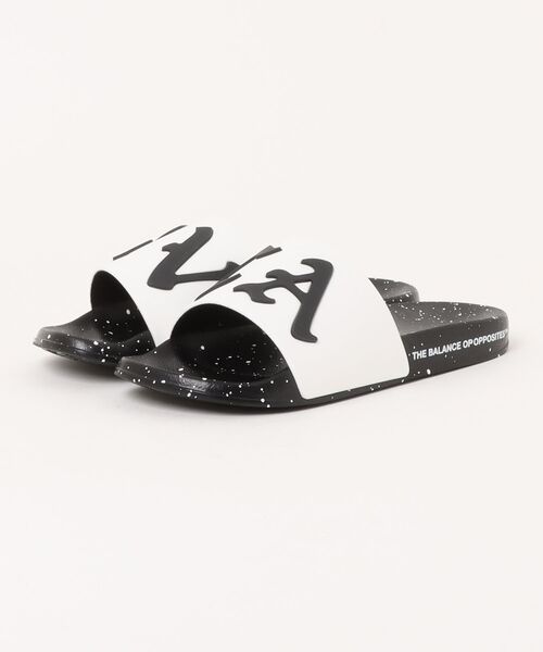 RVCA（ルーカ）の「RVCA メンズ VA OE SHOWER SANDAL ファッションサンダル 【2026年春夏モデル】（サンダル・メンズ・ホワイト/ブラック/ブラック系その他・8/9/10）」の2枚目の写真