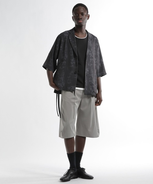 HARE（ハレ）の「【接触冷感】ユルネックレイヤードカット(HARE)（Tシャツ/カットソー・メンズ・ブルー/ブラック/ホワイト・SMALL/MEDIUM）」の21枚目の写真