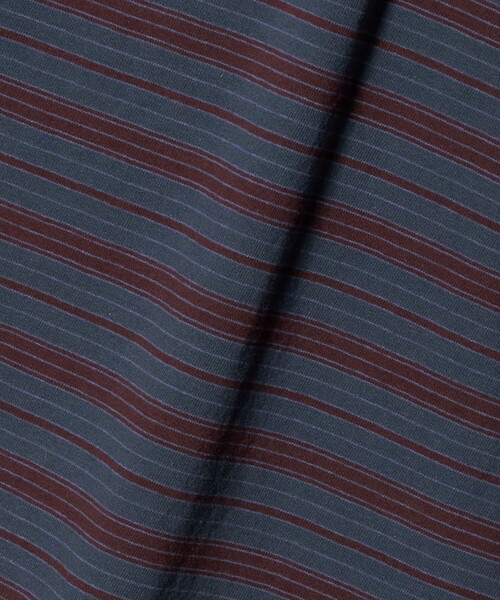 BEAUTY&YOUTH UNITED ARROWS（ビューティーアンドユースユナイテッドアローズ）の「オルタネイトボーダー ボリュームスリーブ クルーネック カットソー（Tシャツ/カットソー・メンズ・グレー系/クリーム/ブラック・M/XL/L/S）」の5枚目の写真