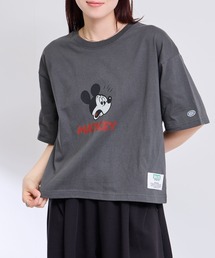 【DISCUS×MICKEY MOUSE】ショート丈Tシャツ