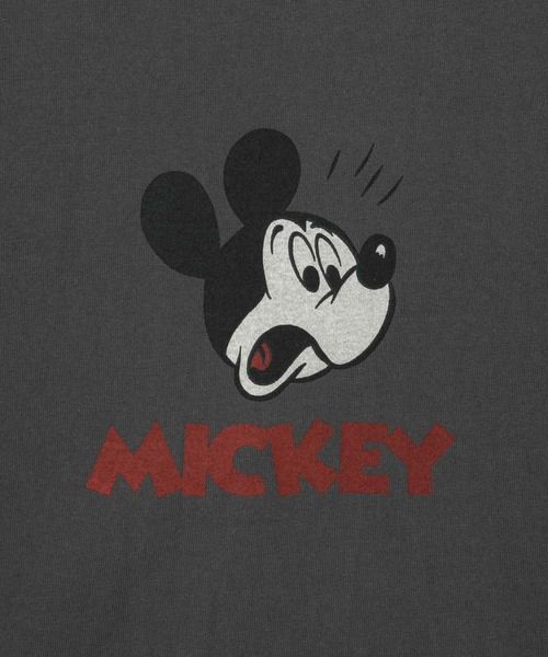 DISCUS(ディスカス)の「【DISCUS×MICKEY MOUSE】ショート丈Tシャツ(Tシャツ/カットソー・レディース・ホワイト/スミクロ・M)」の17枚目の写真