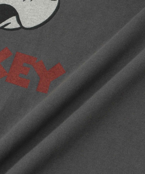 DISCUS(ディスカス)の「【DISCUS×MICKEY MOUSE】ショート丈Tシャツ(Tシャツ/カットソー・レディース・ホワイト/スミクロ・M)」の18枚目の写真