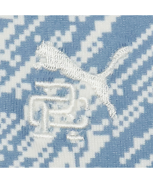 PUMA(プーマ)の「PUMA プーマ メンズ ゴルフPUMA x Reigning Champ 半袖 ポロシャツ(ポロシャツ・メンズ・ブルー系その他/ホワイト系その他/ホワイト系その他3・LARGE/MEDIUM/SMALL/X-LARGE/X-SMALL)」の6枚目の写真