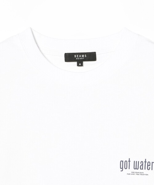 BEAMS HEART(ビームスハート)の「【6/18値下げ】got water? グラフィック Tシャツ(ユニセックス)(Tシャツ/カットソー・メンズ・ホワイト/ベージュ・MEDIUM/LARGE/SMALL)」の15枚目の写真
