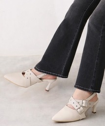 DEMETER（デメテル）の「ポインテッドトゥ クロスベルト バックストラップ パンプス（パンプス）」