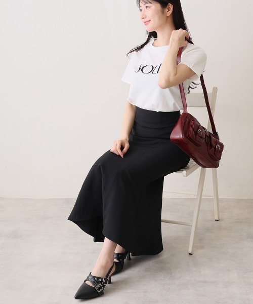 DEMETER(デメテル)の「ポインテッドトゥ クロスベルト バックストラップ パンプス(パンプス・レディース・ブラック/ホワイト・LL/L/M/S)」の8枚目の写真