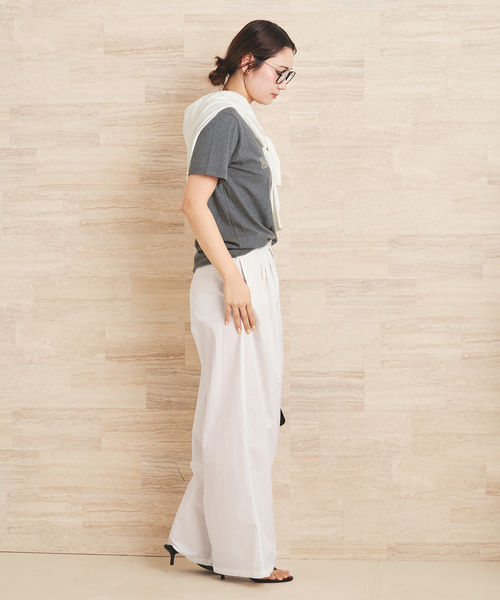 plage(プラージュ)の「parachute slax パンツ(その他パンツ・レディース・ホワイト/キャメル・34/36/38)」の19枚目の写真