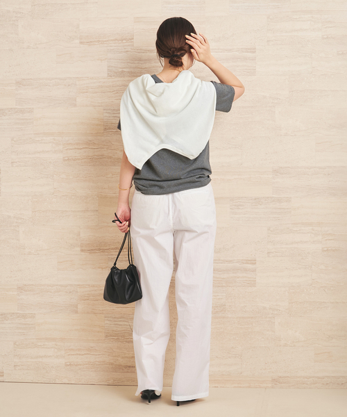 plage(プラージュ)の「parachute slax パンツ(その他パンツ・レディース・ホワイト/キャメル・34/36/38)」の18枚目の写真