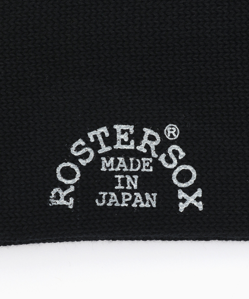 ROSTER SOX(ロスターソックス)の「ROSTER SOX / ロスターソックス Star by X(ソックス/靴下・メンズ・ブラック/ホワイト・MEDIUM/SMALL)」の3枚目の写真