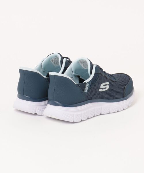 SKECHERS(スケッチャーズ)の「SKECHERS スケッチャーズ SWIFT FIT スウィフトフィット GRACEFUL 4.0-SUBLIME GRACE【軽量】レディーススニーカー(グレースフル4.0) 898055(スニーカー・レディース・ブルー系その他・26.0cm/25.0cm/24.5cm/24.0cm/23.5cm/23.0cm/22.5cm)」の2枚目の写真
