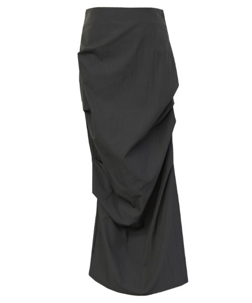 select MOCA(セレクトモカ)の「【サイズ展開あり】ドレープタイトスカート(スカート・レディース・アイボリー/スミクロ・LARGE/MEDIUM)」の22枚目の写真