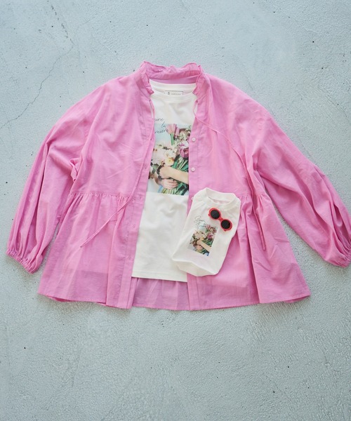 ROPE' PICNIC(ロペピクニック)の「【DOG】RENU photo Tee/UVカット・接触冷感・リンクコーデ(ペットウェア・レディース・ホワイト系その他2/ホワイト系その他3・D/S/M/L)」の13枚目の写真