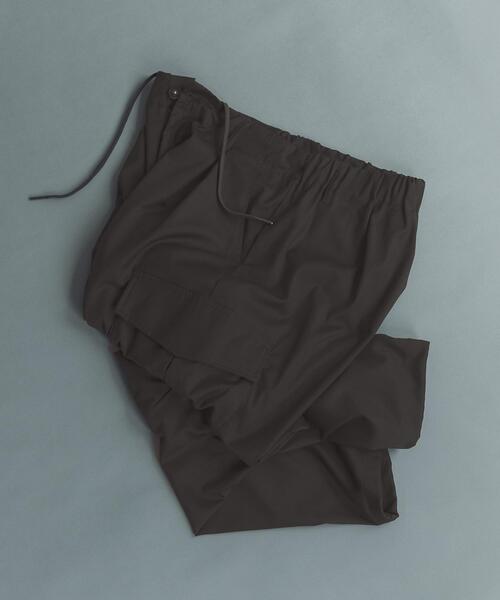 SENSE OF PLACE by URBAN RESEARCH（センスオブプレイスバイアーバンリサーチ）の「ワイドカーゴパンツ（その他パンツ・メンズ・チャコールグレー/オリーブ/アイボリー/ブラック・X-SMALL/MEDIUM/LARGE/SMALL）」の3枚目の写真