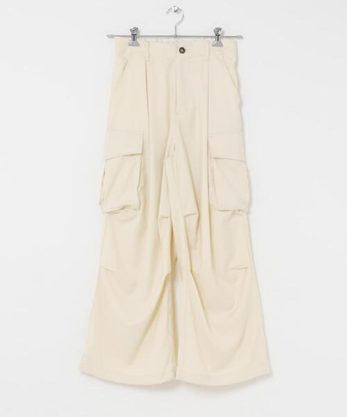 SENSE OF PLACE by URBAN RESEARCH（センスオブプレイスバイアーバンリサーチ）の「ワイドカーゴパンツ（その他パンツ・メンズ・チャコールグレー/オリーブ/アイボリー/ブラック・X-SMALL/MEDIUM/LARGE/SMALL）」の15枚目の写真