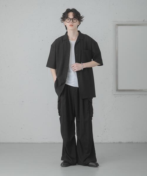 SENSE OF PLACE by URBAN RESEARCH（センスオブプレイスバイアーバンリサーチ）の「ワイドカーゴパンツ（その他パンツ・メンズ・チャコールグレー/オリーブ/アイボリー/ブラック・X-SMALL/MEDIUM/LARGE/SMALL）」の22枚目の写真