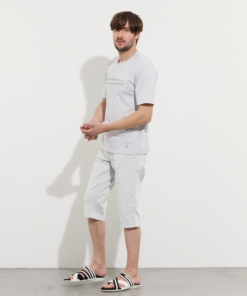 HIDEAWAYS NICOLE（ハイダウェイニコル）の「アラカルトデニムクロップドパンツ（デニムパンツ・メンズ・ネイビー/ブルー/オフホワイト・X-LARGE/LARGE/MEDIUM/SMALL）」の4枚目の写真