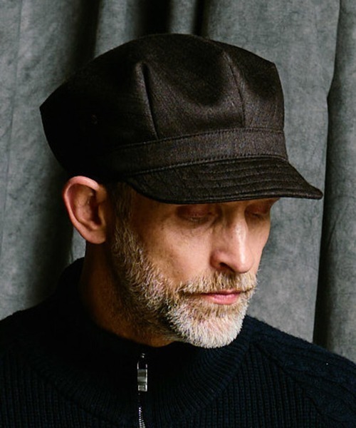 mko13611- venetian stripe engineer cap エンジニアキャップ(8997