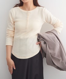 【Robert P. Miller】パネルリブ ヘンリー ロングスリーブTシャツ RM264-2281