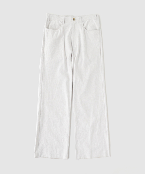 la favola (ラ ファ―ボラ) 別注 Twilled Linen 5pk Buggy パンツ
