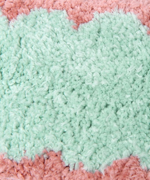 studio CLIP（スタディオクリップ）の「ウェーブインテリアマット（ラグ/マット・レディース・ピンク/ネイビー・FREE）」の5枚目の写真