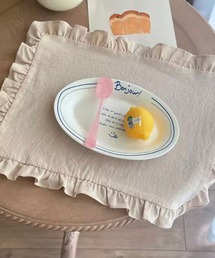 ammy.（エイミードット）の「【 ammy. / エイミードット 】 フリル デザイン ランチ マット（ランチョンマット/テーブルウェア）」