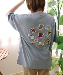 TOM&JERRY（トムアンドジェリー）の「【公式】トムとジェリー　ワッペン&PUアップリケTシャツ（Tシャツ/カットソー）」