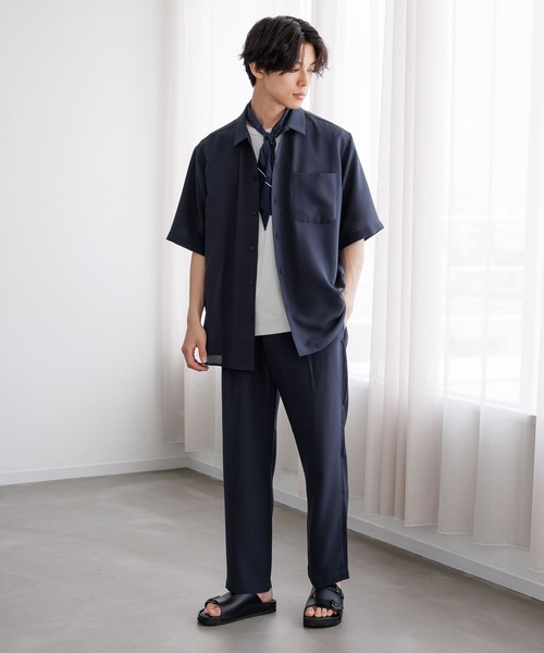 GLOBAL WORK(グローバルワーク)の「AiryBreeze/イージーパンツ/647011(チノパンツ・メンズ・モカ/ダークブラウン/ブラック/ネイビー・XL/L/M/S)」の9枚目の写真