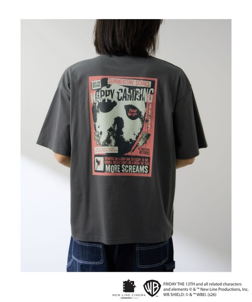 Mac-House（マックハウス）の「MOVIE T-Shirt ヴィンテージライク ムービーグラフィック 半袖Tシャツ（Tシャツ/カットソー・メンズ・グレー系1/ホワイト/ホワイト系4/スミクロ/ホワイト系/グレー系2/ホワイト系1/ホワイト系2/グレー系3/グレー系4/グレー系/ホワイト系3・M/L/XL）」の11枚目の写真