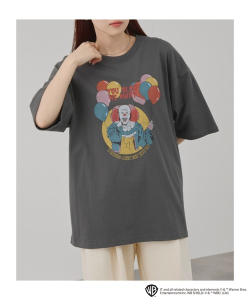 Mac-House（マックハウス）の「MOVIE T-Shirt ヴィンテージライク ムービーグラフィック 半袖Tシャツ（Tシャツ/カットソー・メンズ・グレー系1/ホワイト/ホワイト系4/スミクロ/ホワイト系/グレー系2/ホワイト系1/ホワイト系2/グレー系3/グレー系4/グレー系/ホワイト系3・M/L/XL）」の14枚目の写真