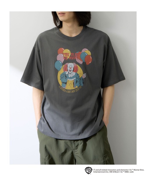 Mac-House（マックハウス）の「MOVIE T-Shirt ヴィンテージライク ムービーグラフィック 半袖Tシャツ（Tシャツ/カットソー・メンズ・グレー系1/ホワイト/ホワイト系4/スミクロ/ホワイト系/グレー系2/ホワイト系1/ホワイト系2/グレー系3/グレー系4/グレー系/ホワイト系3・M/L/XL）」の19枚目の写真