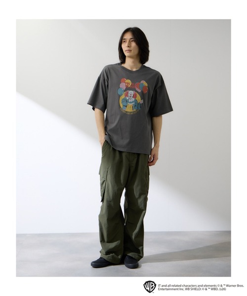 Mac-House（マックハウス）の「MOVIE T-Shirt ヴィンテージライク ムービーグラフィック 半袖Tシャツ（Tシャツ/カットソー・メンズ・グレー系1/ホワイト/ホワイト系4/スミクロ/ホワイト系/グレー系2/ホワイト系1/ホワイト系2/グレー系3/グレー系4/グレー系/ホワイト系3・M/L/XL）」の22枚目の写真