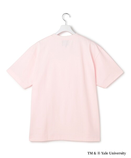 J.PRESS YORK STREET(ジェイプレスヨークストリート)の「【YALE別注】【UNISEX】カレッジ プリント Tシャツ(Tシャツ/カットソー・メンズ・ピンク系/ライトグレー系8/ホワイト系・SMALL/MEDIUM/LARGE)」の10枚目の写真