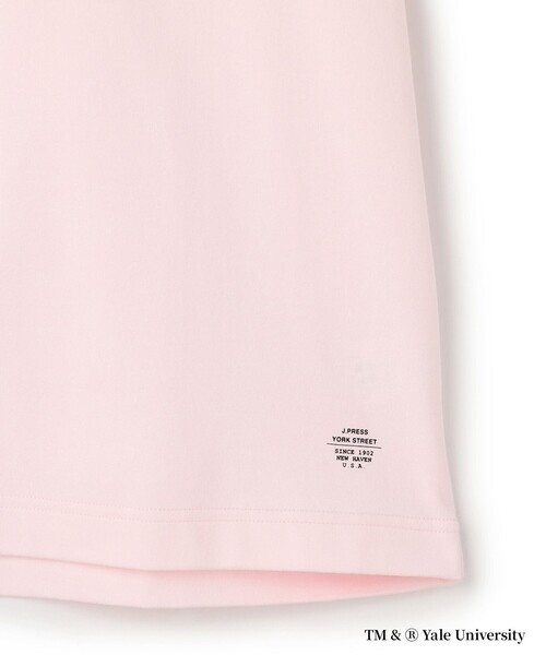 J.PRESS YORK STREET(ジェイプレスヨークストリート)の「【YALE別注】【UNISEX】カレッジ プリント Tシャツ(Tシャツ/カットソー・メンズ・ピンク系/ライトグレー系8/ホワイト系・SMALL/MEDIUM/LARGE)」の7枚目の写真