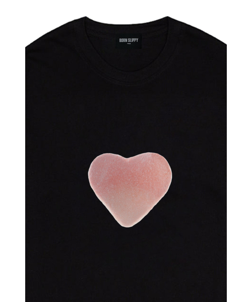 BORN SLIPPY（ボーンスリッピー）の「Sugar Heart Jelly T-shirt (Black)（Tシャツ/カットソー・レディース・その他・FREE）」の3枚目の写真