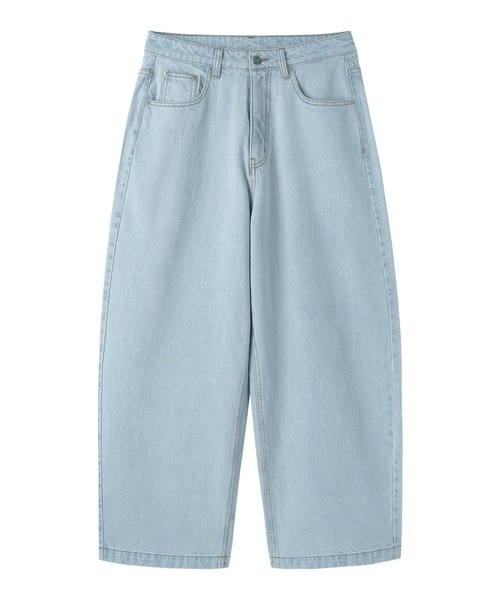 OY(オーワイ)の「『OY/オーワイ』WIDE VOLUME PANTS/ワイドボリュームデニムパンツ(デニムパンツ・メンズ・ブルー・S/M/L)」の9枚目の写真