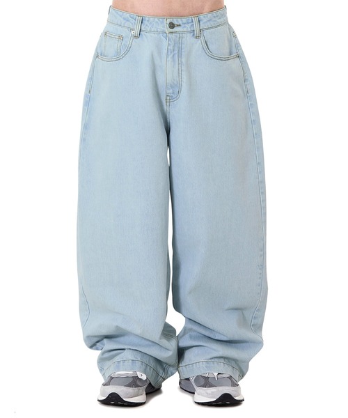 OY(オーワイ)の「『OY/オーワイ』WIDE VOLUME PANTS/ワイドボリュームデニムパンツ(デニムパンツ・メンズ・ブルー・S/M/L)」の7枚目の写真